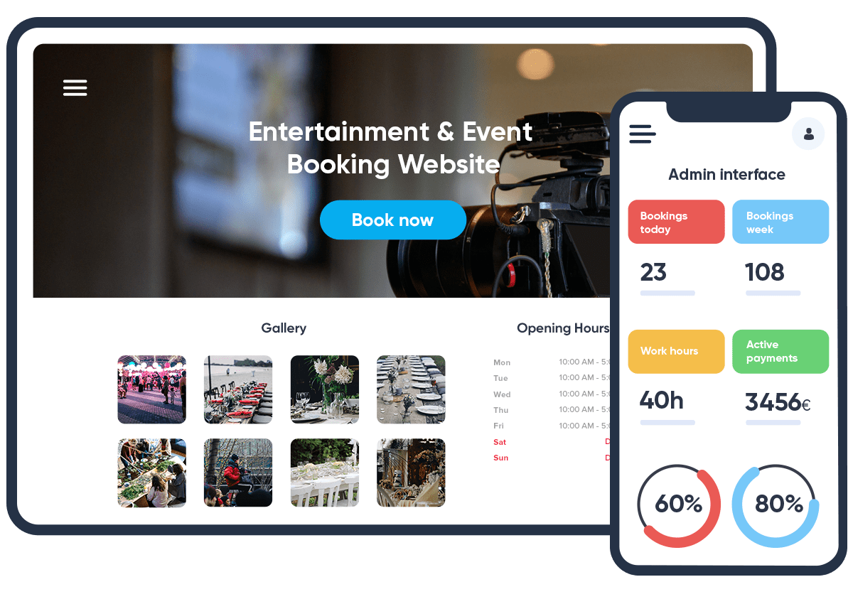 Booking System for Events